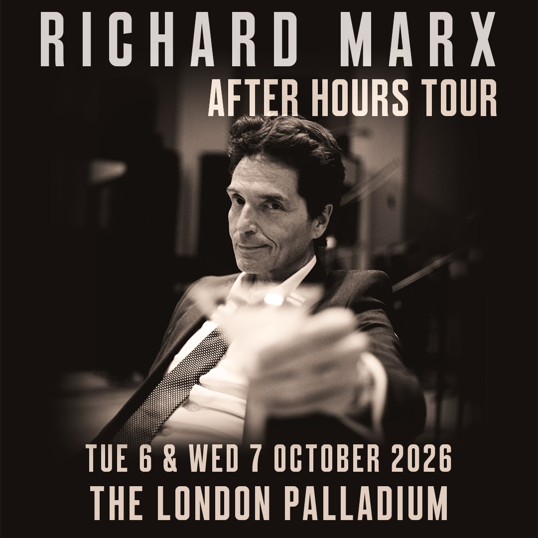 Richard Marx 2026 live concert poster